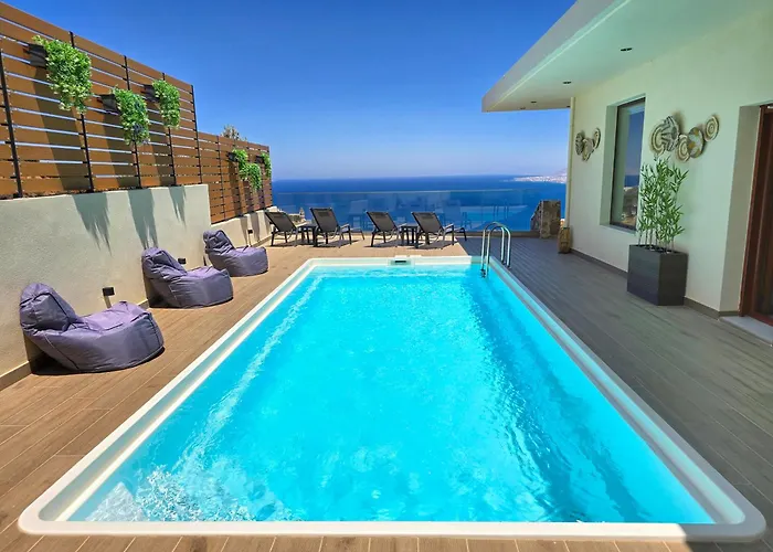 Villa Balcony, Cozy Villa With Amazing View