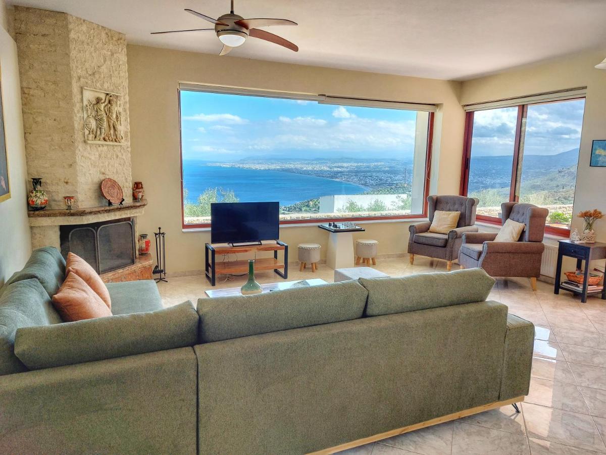 Balcony, Cozy With Amazing View Rodhia (Crete)