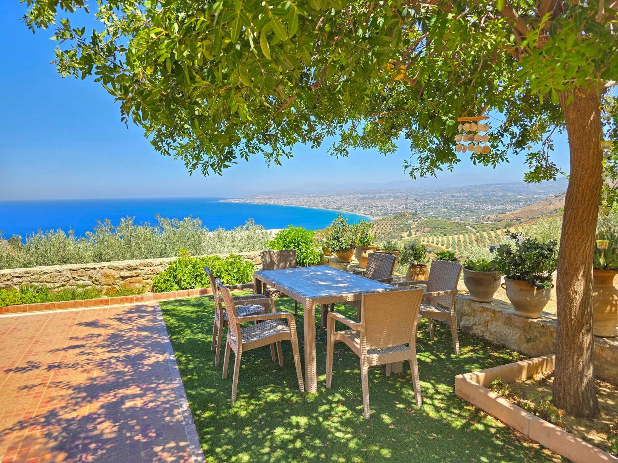 Balcony, Cozy With Amazing View Rodhia (Crete)